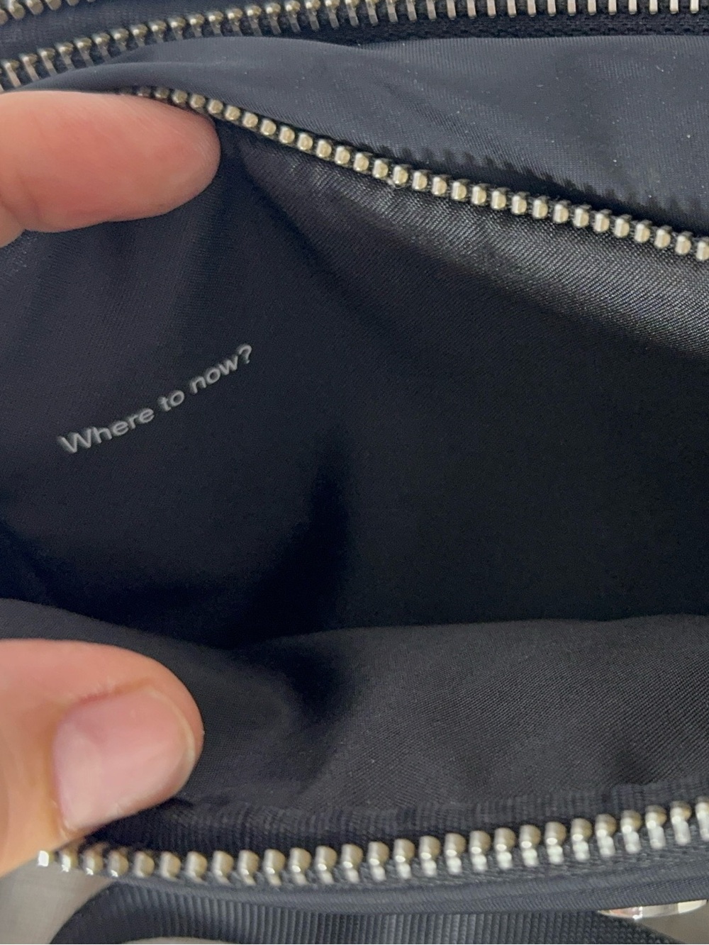 Lululemon Crossbody Camera Bag 2L black silver - Picture 7 of 13
